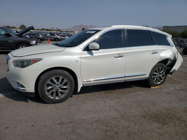 INFINITI QX60 2015 white  gas 5N1AL0MNXFC504091 photo #1