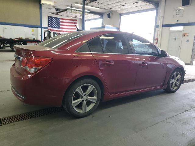 CHEVROLET CRUZE LT 2013 maroon  gas 1G1PE5SB2D7114471 photo #4