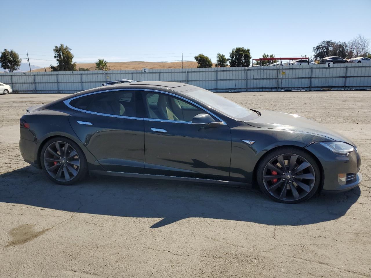 Lot #2989403656 2014 TESLA MODEL S