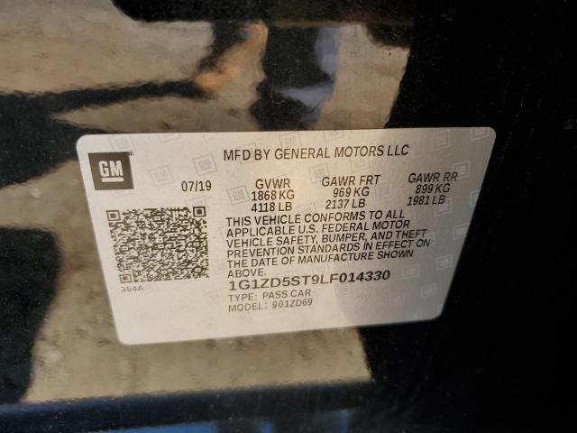 2020 CHEVROLET MALIBU - 1G1ZD5ST9LF014330