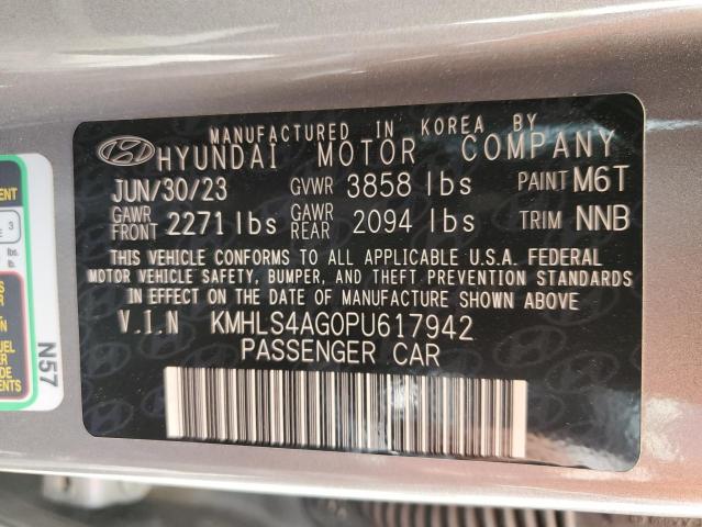 2023 HYUNDAI ELANTRA SE - KMHLS4AG0PU617942