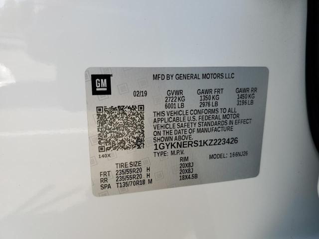 2019 CADILLAC XT5 PREMIU - 1GYKNERS1KZ223426