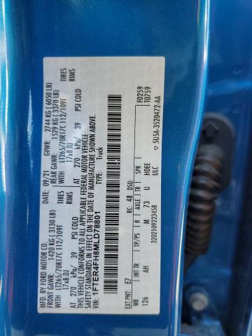 2021 FORD RANGER XL - 1FTER4FH8MLD78801
