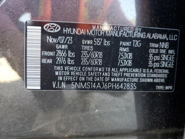 2023 HYUNDAI SANTA FE S - 5NMS14AJ6PH642835