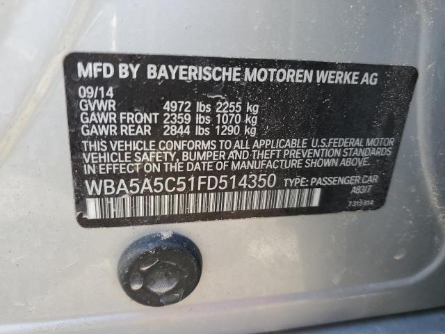 2015 BMW 528 I - WBA5A5C51FD514350