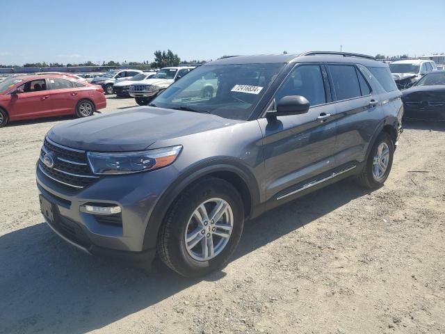 FORD EXPLORER X 2022 gray  gas 1FMSK7DH3NGB20493 photo #1