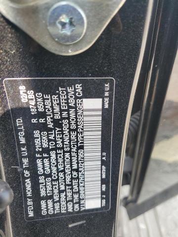 2018 HONDA CIVIC EXL - SHHFK7H75JU217950