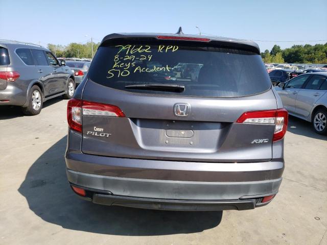 VIN 5FNYF6H3XKB077420 2019 Honda Pilot, EX no.6