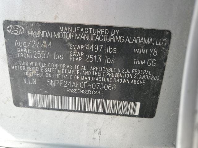 2015 HYUNDAI SONATA SE - 5NPE24AF0FH073066