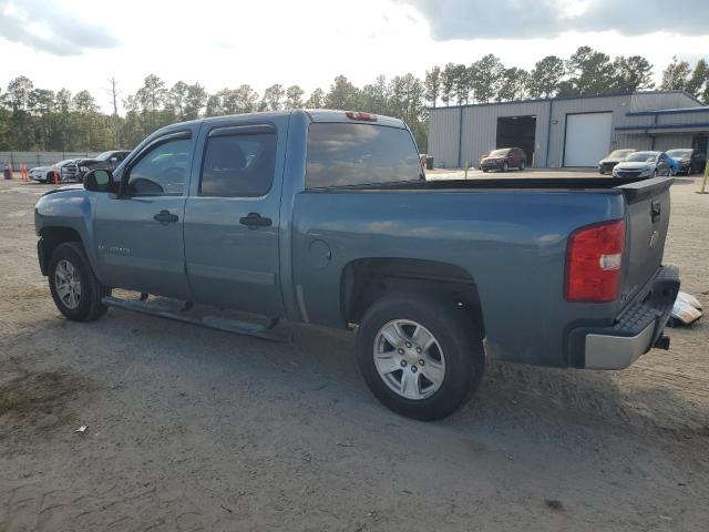 CHEVROLET SILVERADO 2008 blue crew pic gas 3GCEC13C08G115472 photo #3