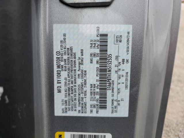 2021 FORD MUSTANG - 1FA6P8TH1M5152535