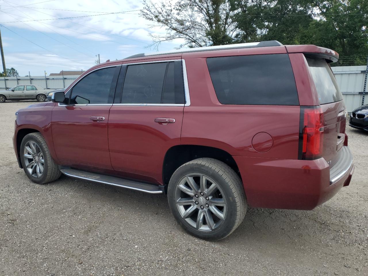 CHEVROLET TAHOE C150 2018 red  gas 1GNSCCKC7JR298754 photo #3