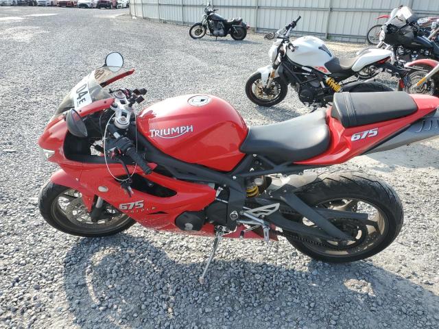 TRIUMPH MOTORCYCLE DAYTONA 67 2009 red racer gas SMTD00NS69J404411 photo #4