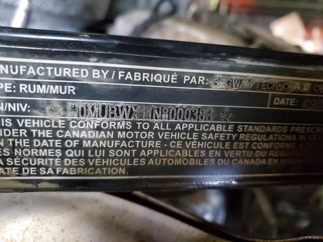 2022 ATV SIDEBYSIDE H0MUBWX11N8000383