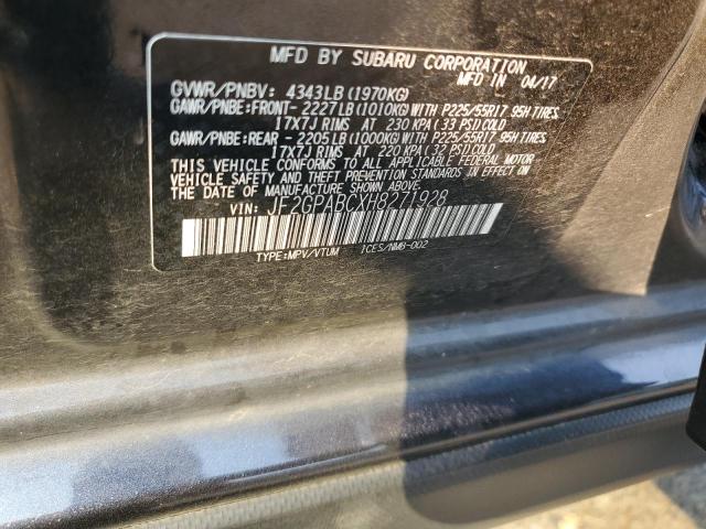 2017 SUBARU CROSSTREK - JF2GPABCXH8271928