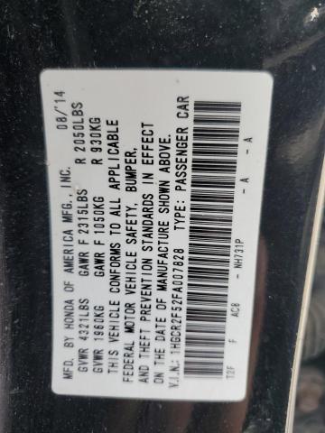 2015 HONDA ACCORD SPO - 1HGCR2F52FA007828