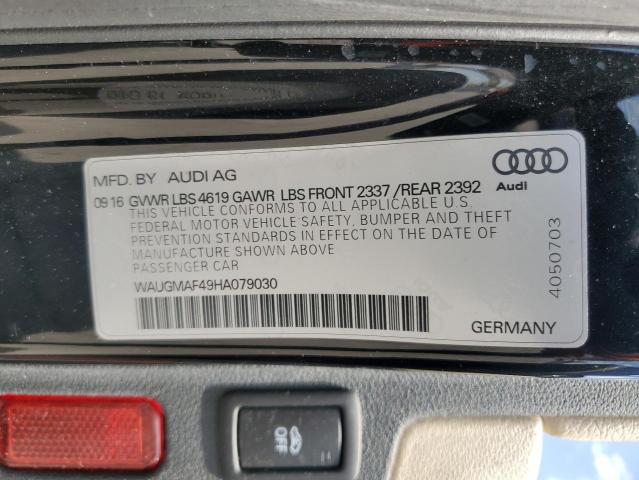 VIN WAUGMAF49HA079030 2017 Audi A4, Ultra Premium no.13