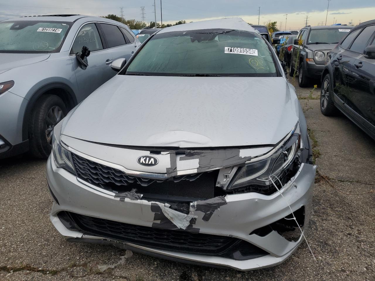 Lot #2965385149 2020 KIA OPTIMA LX