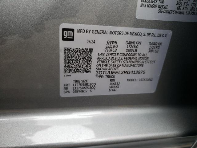 2024 GMC SIERRA K15 - 3GTUUEEL2RG413875