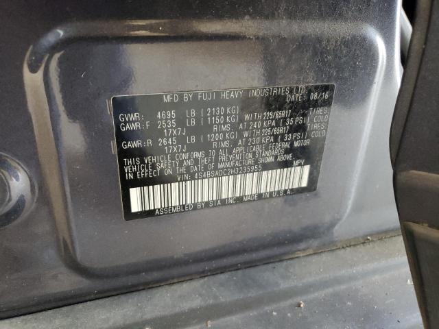 2017 SUBARU OUTBACK 2. - 4S4BSADC2H3235955