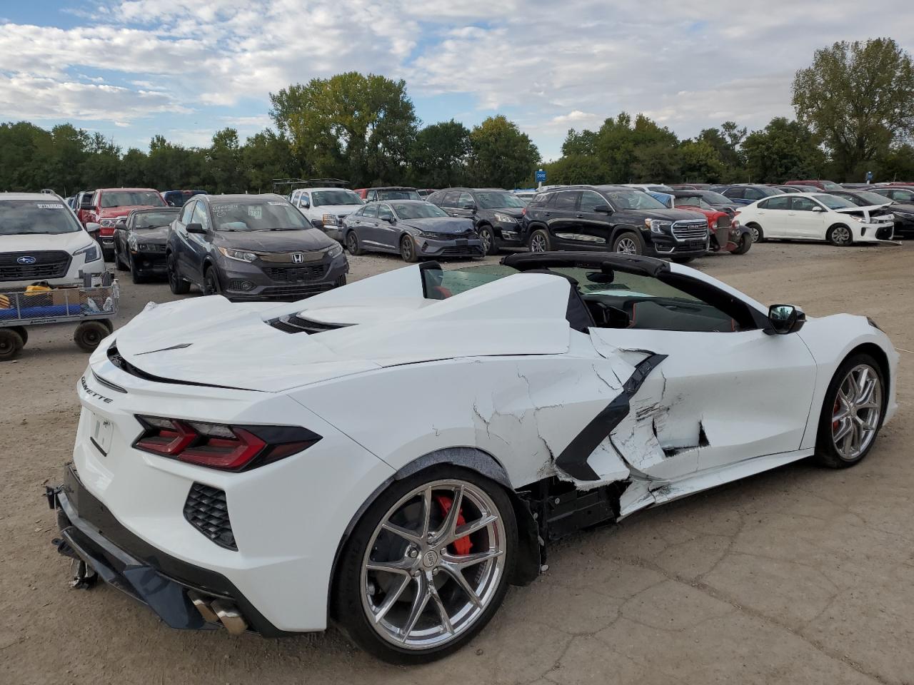 Lot #2952640172 2021 CHEVROLET CORVETTE S