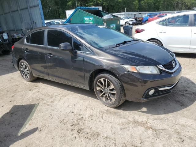 VIN 19XFB2F9XDE033655 2013 Honda Civic, Exl no.4