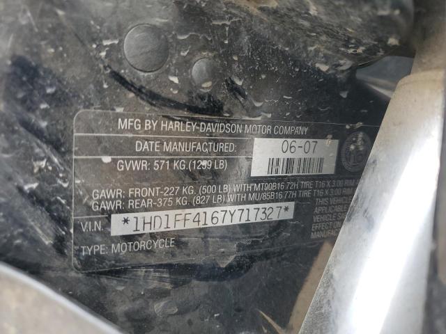 2007 HARLEY-DAVIDSON UNKNOWN - 1HD1FF4167Y717327