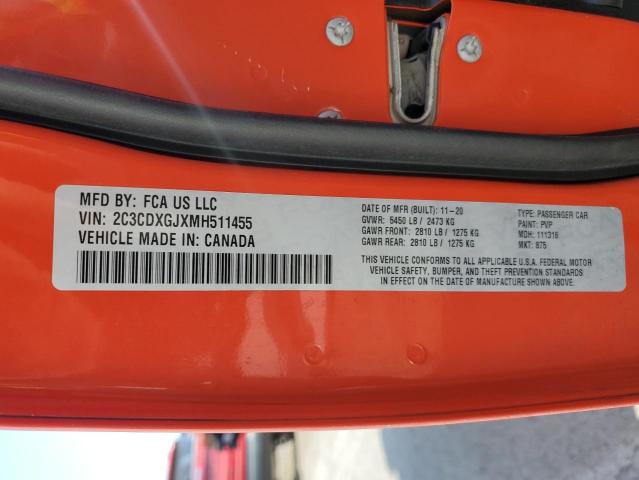 2021 DODGE CHARGER SC - 2C3CDXGJXMH511455