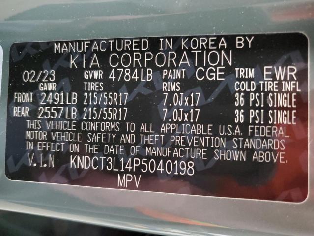 2023 KIA NIRO WAVE KNDCT3L14P5040198