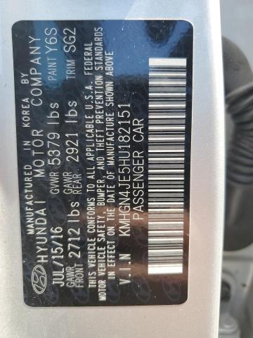 2017 HYUNDAI G80 KMHGN4JE5HU182151