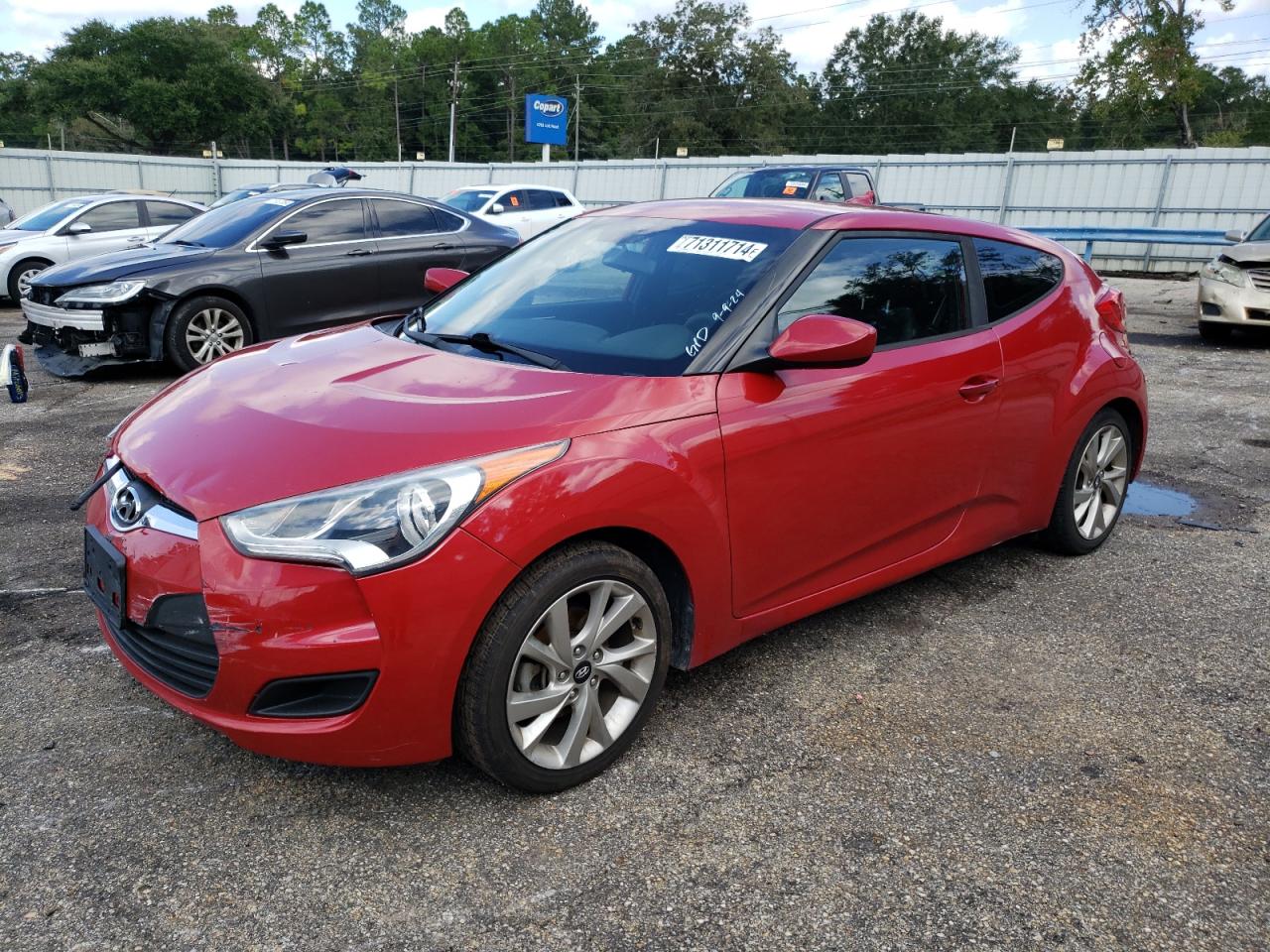 Lot #2902887718 2016 HYUNDAI VELOSTER