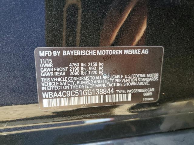 2016 BMW 428 XI GRA - WBA4C9C51GG138844