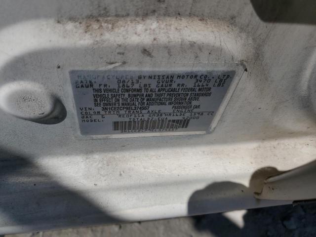 VIN 3N1CE2CP9EL374557 2014 Nissan Versa, S no.12