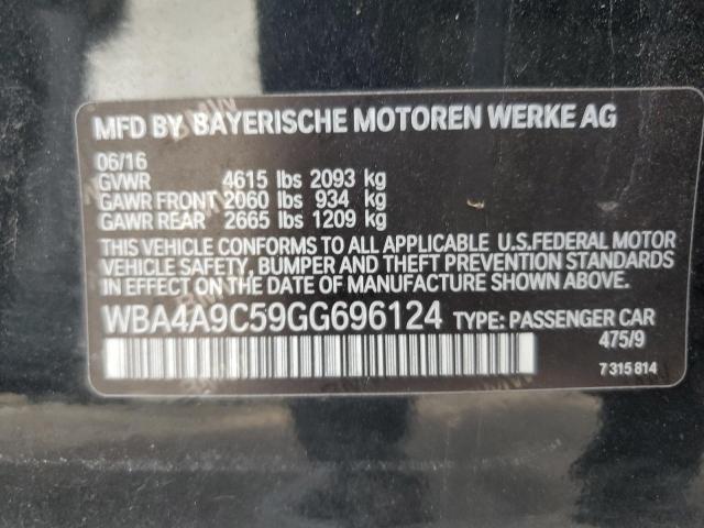 2016 BMW 428 I GRAN - WBA4A9C59GG696124