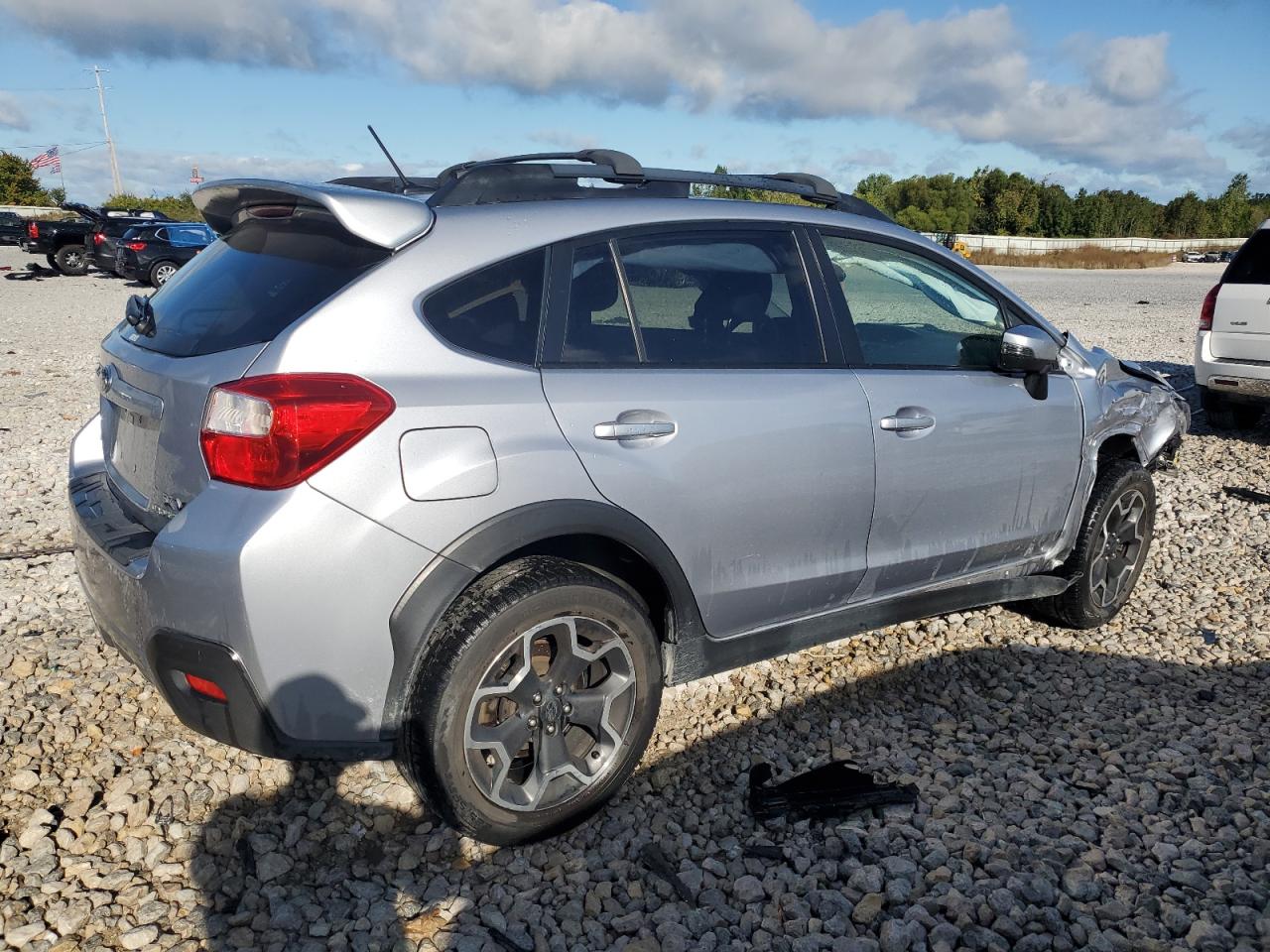 SUBARU XV CROSSTR 2015 silver  gas JF2GPASC4F8265569 photo #4