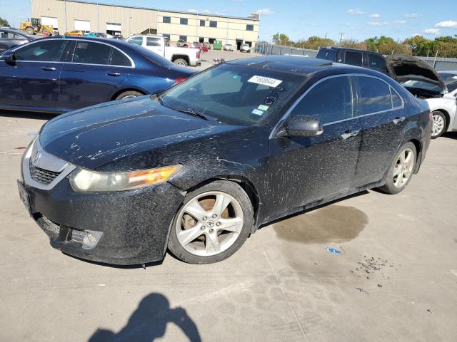 ACURA TSX 2009 black  gas JH4CU26649C030198 photo #1