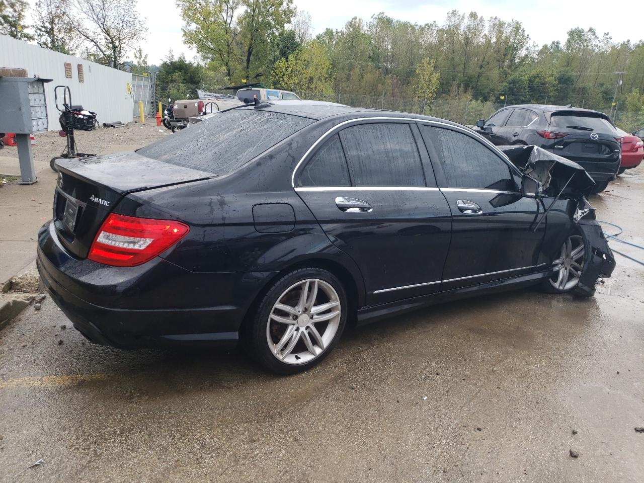 Lot #2979431586 2013 MERCEDES-BENZ C 300 4MAT