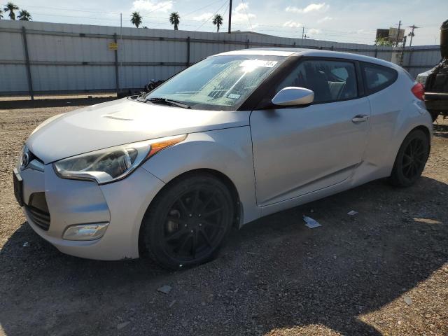 HYUNDAI VELOSTER 2013 silver  gas KMHTC6AD6DU173766 photo #1