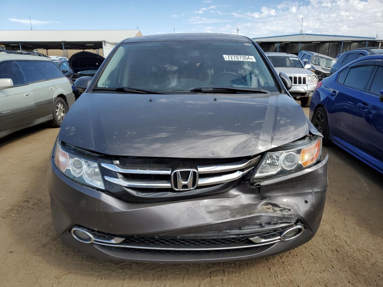 Lot #2957889837 2014 HONDA ODYSSEY TO