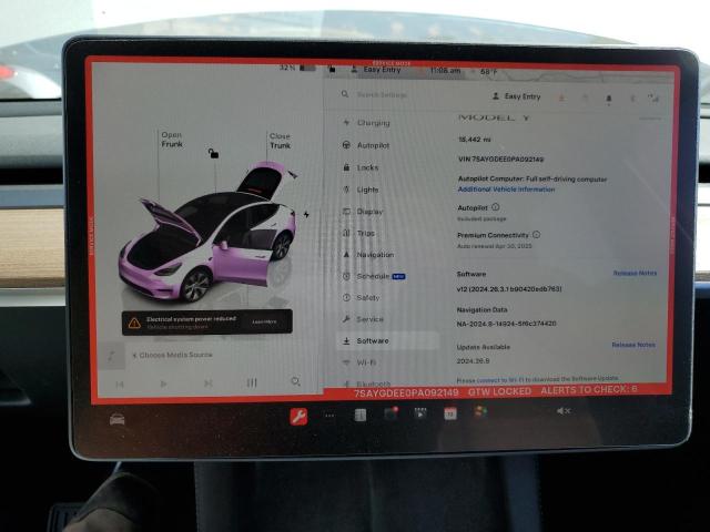2023 TESLA MODEL Y - 7SAYGDEE0PA092149