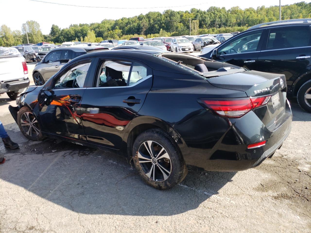 Lot #2893087746 2021 NISSAN SENTRA SV