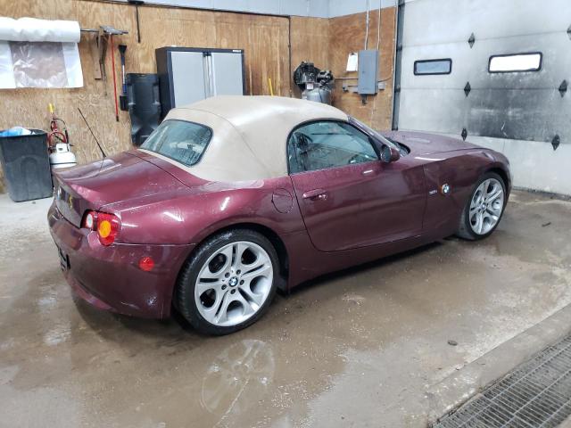 BMW Z4 3.0 2003 purple  gas 4USBT53443LT20687 photo #4