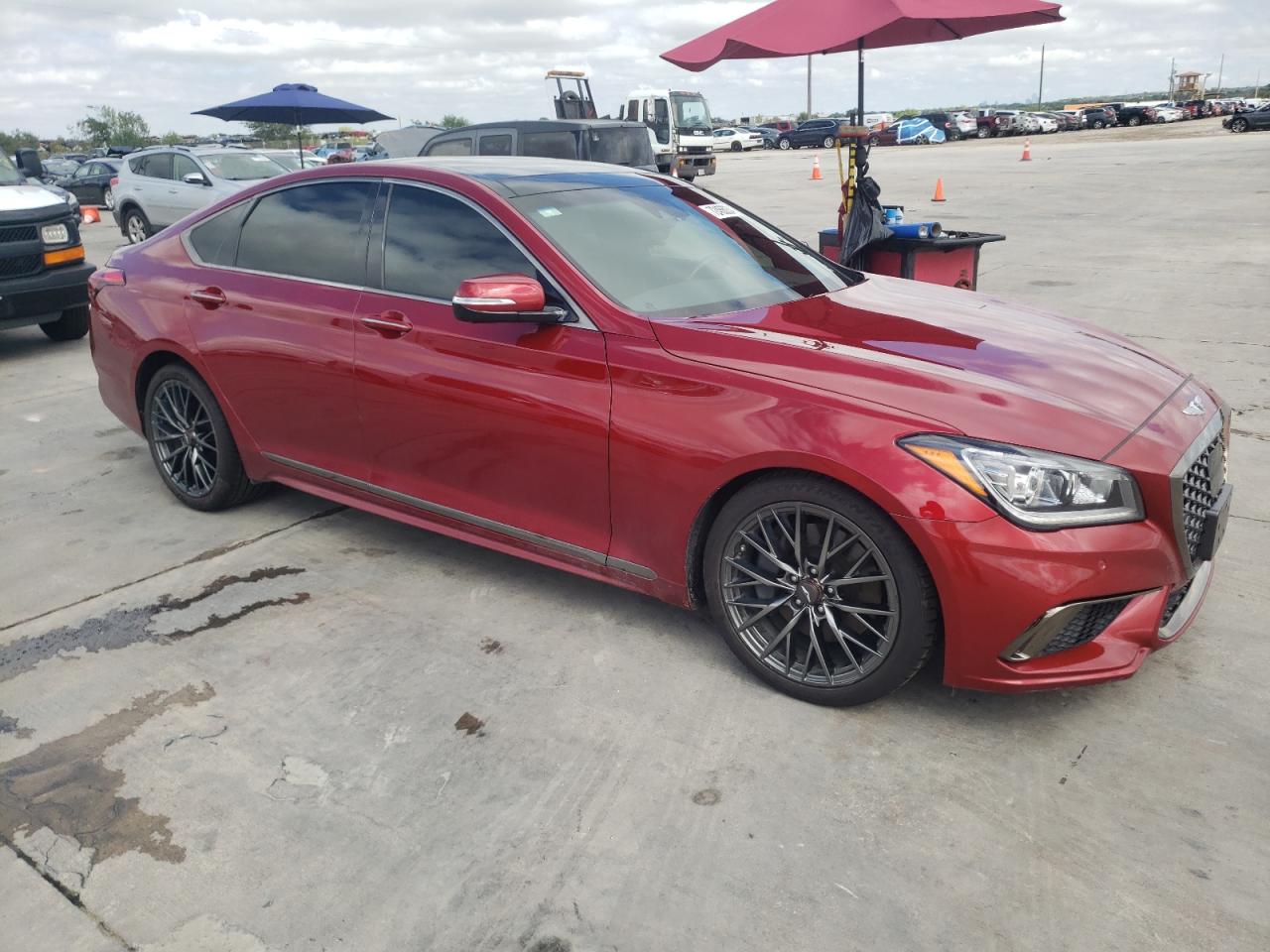 Lot #2957637005 2020 GENESIS G80 BASE