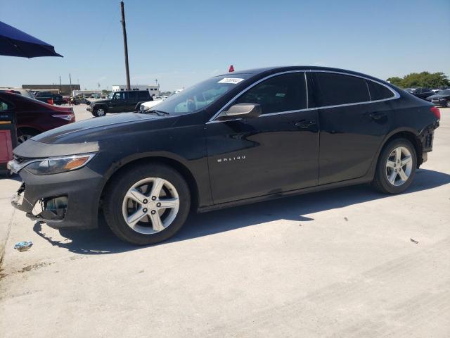 CHEVROLET MALIBU LS 2019 black  gas 1G1ZB5ST5KF130211 photo #1