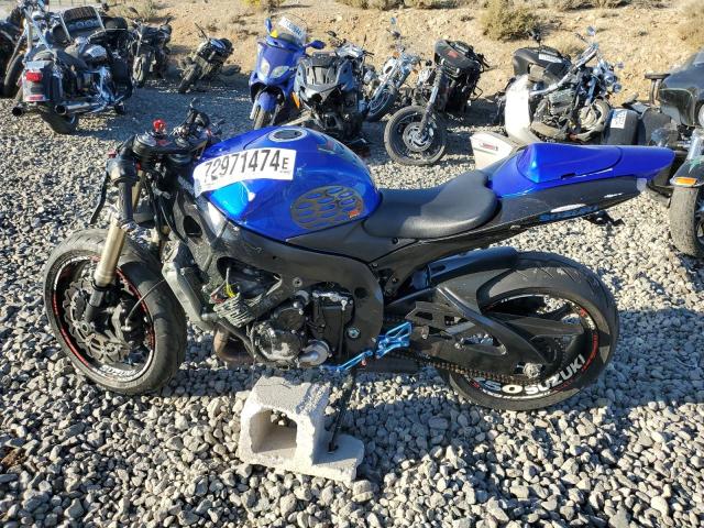 SUZUKI GSX-R600 2007 blue  gas JS1GN7DAX72104144 photo #4