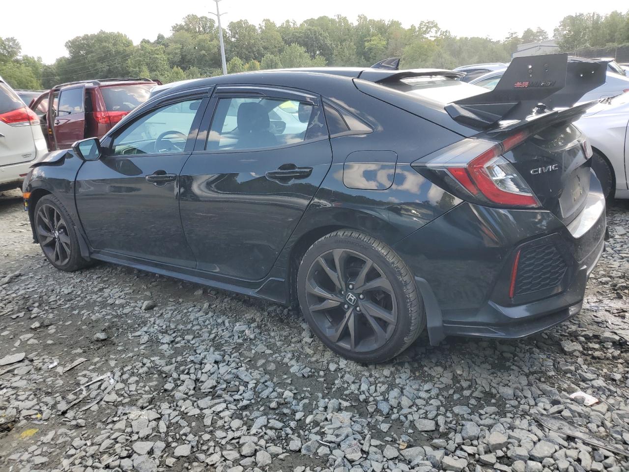 Lot #3022951287 2017 HONDA CIVIC SPOR