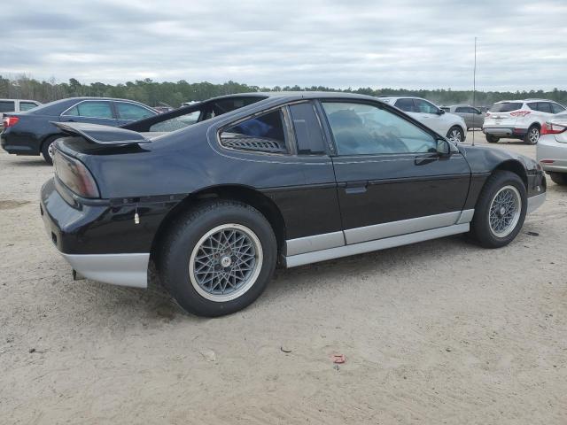 PONTIAC FIERO GT 1987 black  gas 1G2PG1195HP227933 photo #4