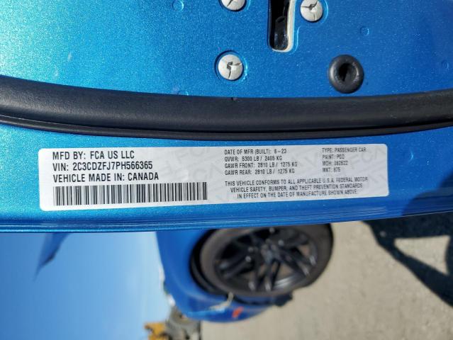 2023 DODGE CHALLENGER - 2C3CDZFJ7PH566365