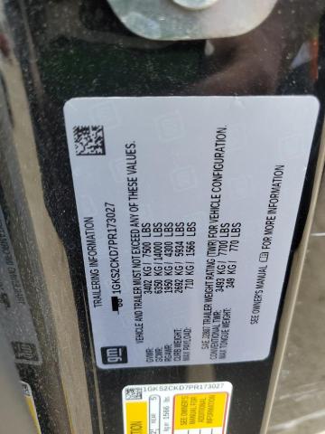 2023 GMC YUKON AT4 1GKS2CKD7PR173027