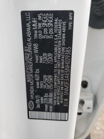 2022 HYUNDAI TUCSON SEL - 5NMJF3AE5NH029385